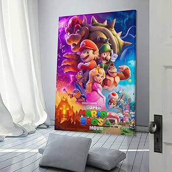 Amazon.co.jp: The Super Mario Bros映画 ポスタースーパー